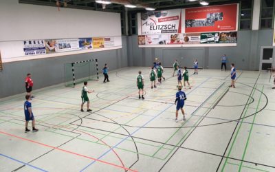 Trainingsspiel der C-Jugend