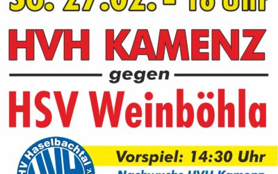 HVS Landskron Pokal – Sonntag, 27.02.22 in Kamenz