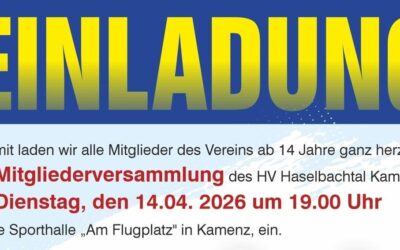 Einladung zur Mitgliederversammlung 2026 am 14.04.2026